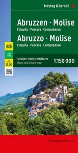 Abruzzo - Molise - Road and leisure map