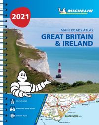 Great Britain & Ireland 2021 - Mains Roads Atlas (A4-Spiral)