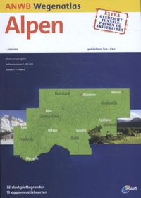 ANWB wegenatlas: : Alpen 2016-2017