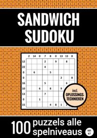Sandwich Sudoku - 100 Puzzels Makkelijk tot Moeilijk - Inclusief Oplossingstechnieken - Nr. 47