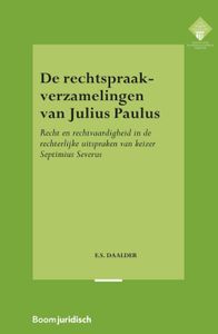 E.M. Meijers Instituut voor Rechtswetenschappelijk Onderzoek: De rechtspraakverzamelingen van Julius Paulus