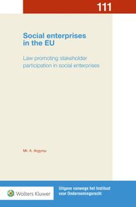 Uitgave vanwege het Instituut voor Ondernemingsrecht: Social enterprises in the EU
