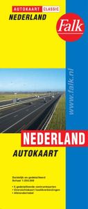 Falk autokaart Nederland classic 2017-2018, 18e druk