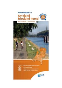 ANWB fietskaart: Fietskaart Ameland, Friesland noord 1:66.666