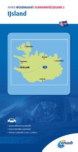 ANWB Wegenkaart Scandinavië/IJsland 2. IJsland