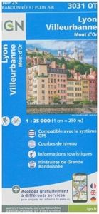 3031OT Lyon Villeurbanne Mont d'Or 1 : 25 000