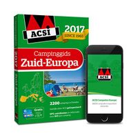 ACSI Campinggids: :  Zuid-Europa + app 2017