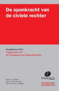 De spankracht van de civiele rechter door Roel Schutgens & Ivo Giesen & Elbert de Jong inkijkexemplaar