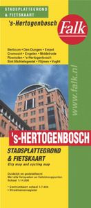 Falk stadsplattegrond & fietskaart 's Hertogenbosch 2017-2019, 31e druk met Vught, Vlijmen, Rosmalen en Berlicum.