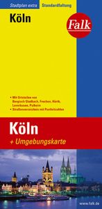 Falk Stadtplan Extra Standardfaltung Köln 1 : 20 000