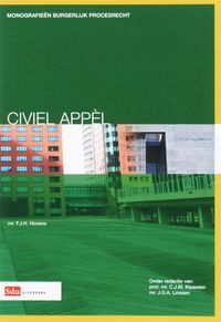 Monografieen Burgerlijk Procesrecht Civiel Appel