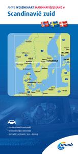 ANWB*Wegenkaart Scandinavië/IJsland 6. Scandinavië-Zuid