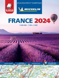 Frankrijk atlas wegen & serv. utiles A4 2024