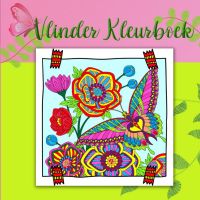 Kleurboek voor Volwassenen :: Bloemen en Vlinders door Mieke Stevens