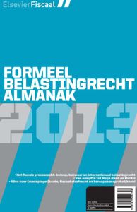 Elsevier Formeel Belastingrecht Almanak 2013 Epublicatie