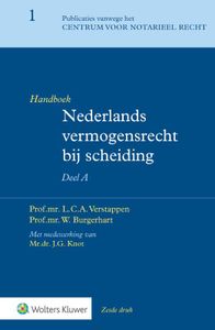 Handboek Nederlands vermogensrecht bij scheiding Algemeen Deel A