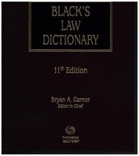 Black's Law Dictionary