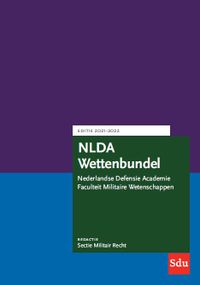NLDA Wettenbundel. Editie 2021-2022