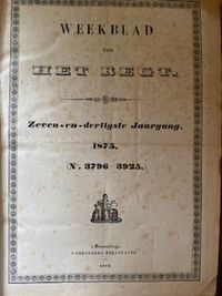 Weekblad van het Regt 1839-1935